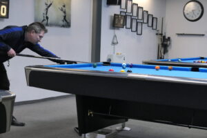 Harter Kampf Erste Poolbillard