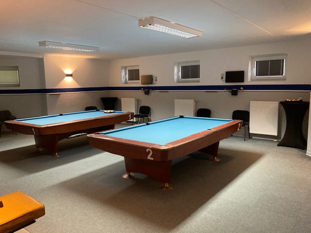 Renovierung der Clubräume Poolbillard beim TUS Kaltehardt